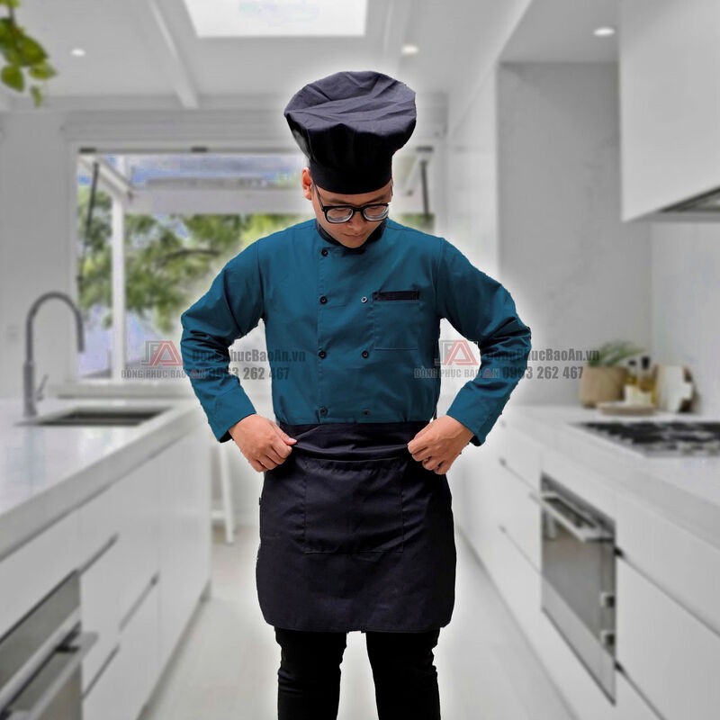 chất liệu áo bếp