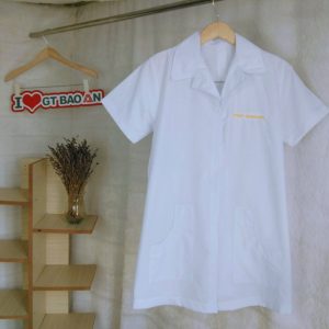 Đồng phục nhân viện tiệm nails, spa