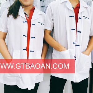Áo blouse trắng công ty VIVA CACA