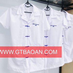 Áo blouse trắng công ty VIVA CACA