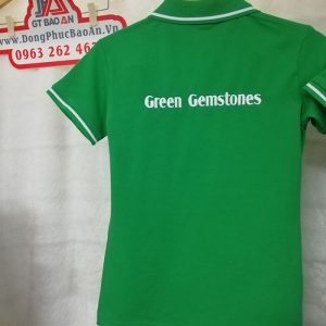 May Áo Thun Đồng Phục Công Ty Đá Quý Green Gemstones 05
