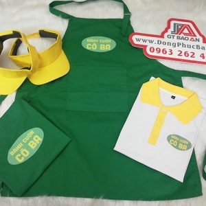 May Áo Thun - Nón Nửa Đầu - Tạp Dề Bánh Cuốn Cô Ba 05