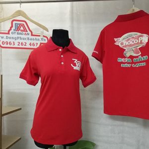 Đặt may áo thun cá sấu đồng phục công ty Phạm Nguyên – ChocoPN 04