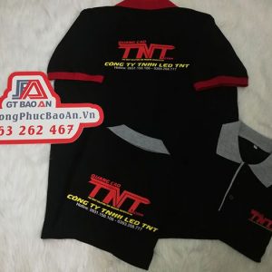 Làm áo thun đồng phục công ty quảng cáo Led TNT 05