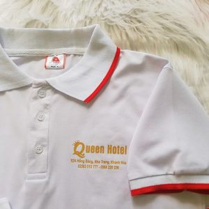 Mẫu áo thun đồng phục khách sạn 2 sao Queen Hotel 03