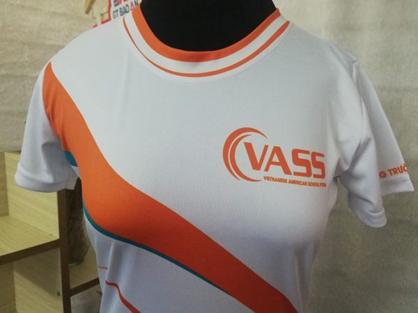 Đặt may sỉ áo thun đồng phục công ty cổ tròn VASS 01
