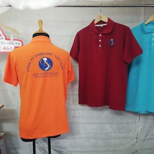 Mẫu áo thun polo có cổ đồng phục công ty ONP 02