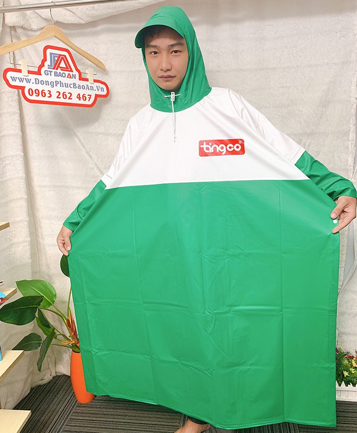 Xưởng sản xuất áo mưa công ty - Làm áo mưa quà tặng giá rẻ 01