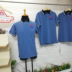 Áo thun vải cá sấu kiểu cổ trụ công ty Đỗ Gia Phúc 01