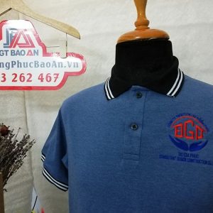 Áo thun vải cá sấu kiểu cổ trụ công ty Đỗ Gia Phúc 02