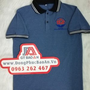 Áo thun vải cá sấu kiểu cổ trụ công ty Đỗ Gia Phúc 03