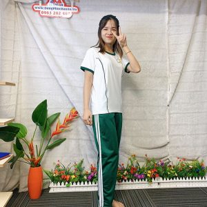 Đồng phục thể dục - Áo thun học sinh trường Nguyễn Thái Bình 011
