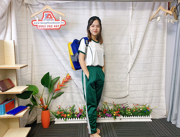Đồng phục thể dục - Áo thun học sinh trường Nguyễn Thái Bình 05