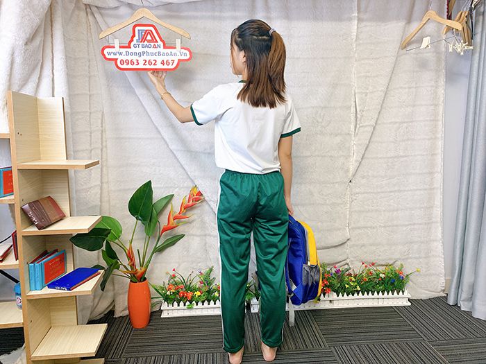 Đồng phục thể dục - Áo thun học sinh trường Nguyễn Thái Bình 09