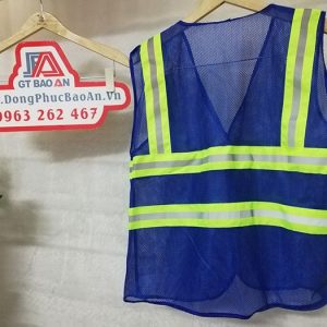 Áo gile kỹ sư - Áo phản quang lưới màu bích mã M5