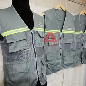 Áo bảo hộ phản quang - Áo gile kỹ sư phản quang - Ngọc Linh Vy 03