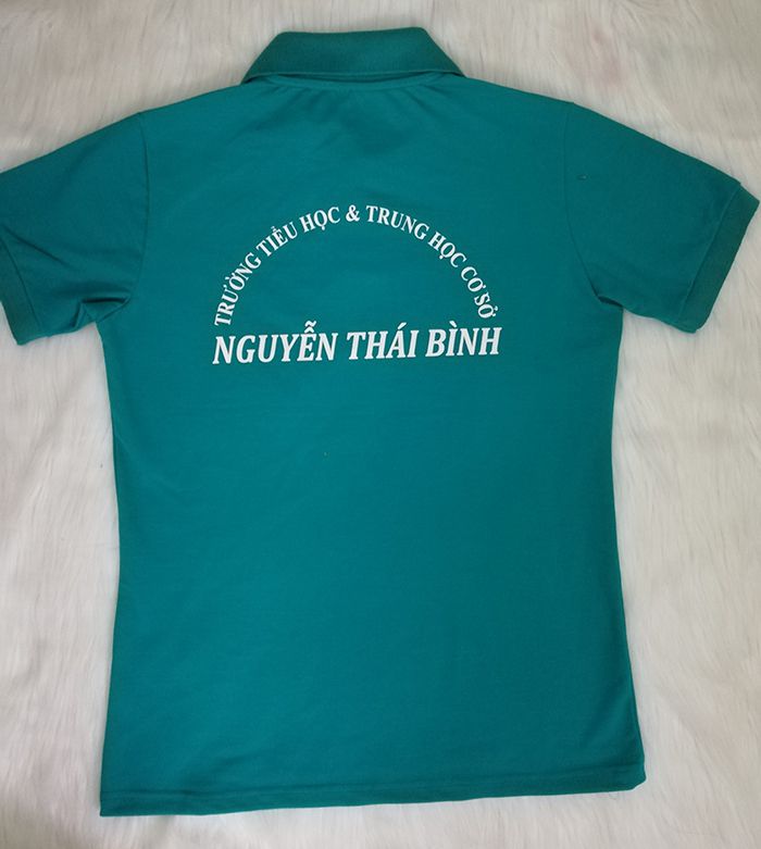 Áo thun đồng phục giáo viên trường Nguyễn Thái Bình 03