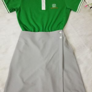 Áo thun và váy đồng phục giáo viên mầm non tư thục Sơn Ca 04