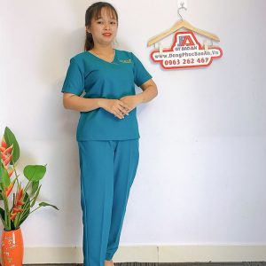 Đồng phục Spa Dr Kim Đẹp - Thẩm mỹ viện hàn quốc 01
