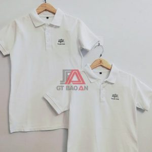May áo thun đồng phục công ty FPT màu trắng