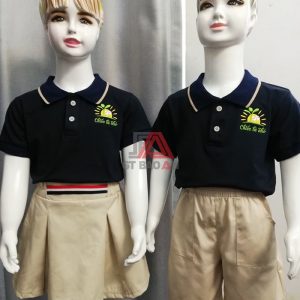 Bộ đồng phục đẹp cho trẻ em mầm non giá rẻ 02