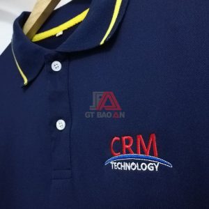 Mẫu áo thun đồng phục công ty, áo thun công sở đẹp - CRM