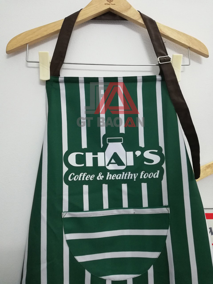 Tạp dề quán café CHAI’S Coffee & Health Food