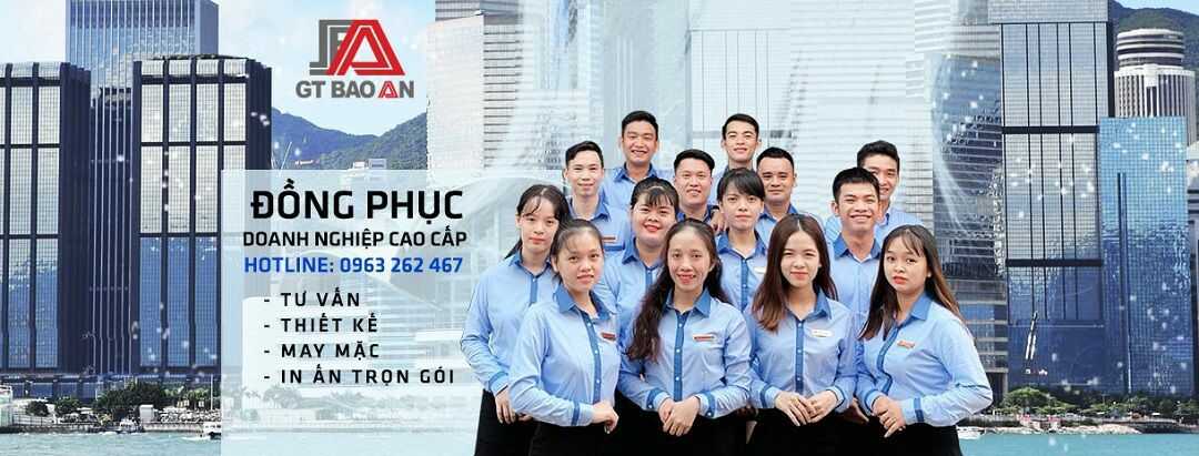 banner dong phuc cong ty