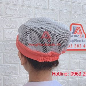 Mẫu Nón Lưới Trùm Tóc Công Nhân Sản Xuất Thực Phẩm TINGCO