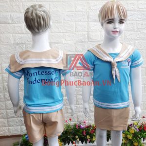 Mẫu Bộ Đồng Phục Trường Mầm Non Quốc Tế Kiểu Hải Quân – Taiyo Montessori