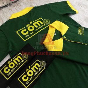 Mẫu Đồng Phục Nhân Viên Nhà Hàng, Quán Ăn Đẹp – Bún Đậu Mắm Tôm Cốm