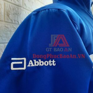 Mẫu Áo Khoác Dù Đồng Phục Phối Lưới Bên Trong Theo Yêu Cầu – Abbott Việt Nam
