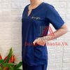 Mẫu Bộ Đồng Phục Nhân Viên Spa Màu Xanh Ai Phuong YOWON