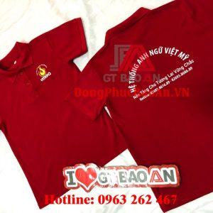 Đồng phục Trung tâm Ngoại ngữ Việt Mỹ VMEA – Chuyên may áo thun đồng phục đẹp giá rẻ tại Biên Hòa, Đồng Nai