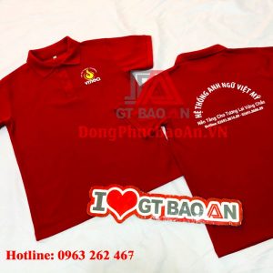 Đồng phục Trung tâm Ngoại ngữ Việt Mỹ VMEA – Chuyên may áo thun đồng phục đẹp giá rẻ tại Biên Hòa, Đồng Nai