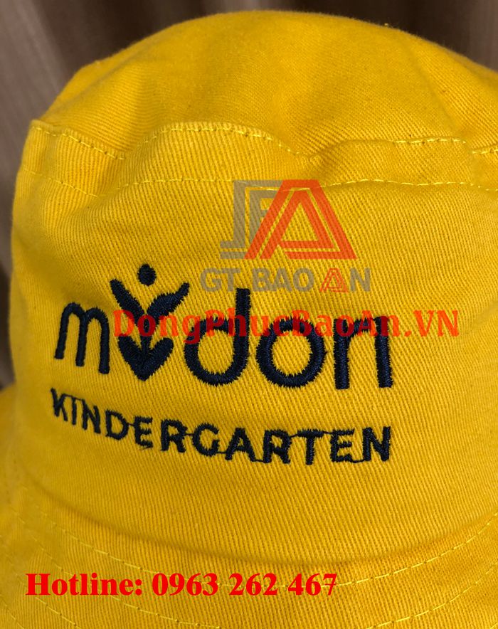 Nón tai bèo trẻ em Trường Mầm non Quốc tế Midori Kindergarten – Xưởng may đồng phục giá rẻ Đồng Nai, Bình Dương