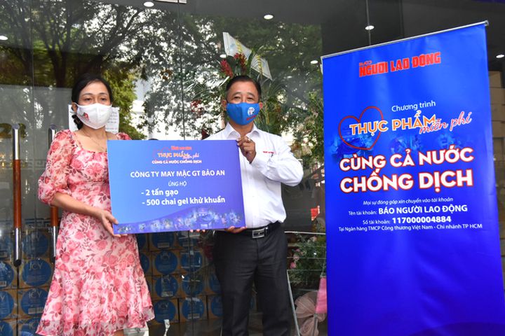 GT Bảo An đồng hành cùng chương trình của Báo Người Lao Động