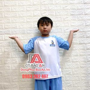 [Có Sẵn] Đồ bộ mặc nhà cho bé gái, bé trai từ 4 đến 10 tuổi - Bộ quần áo cộc tay mặc nhà cho bé thun Cá Sấu Bamboo