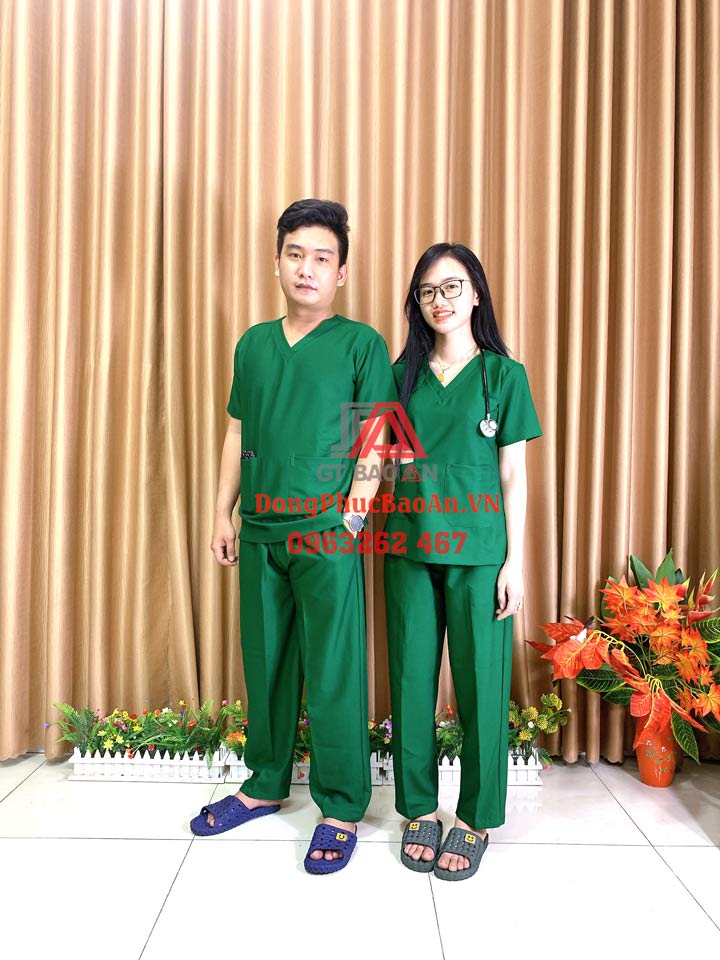 Kaki Cotton Hàn Quốc – Chất liệu vải may bộ đồng phục Blouse cao cấp chuyên dụng