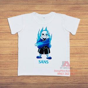 5+mẫu áo khoác bé Sans, áo thun bé Sans, nón kết bé Sans, trang phục bé Sans cho bé 4-11 tuổi