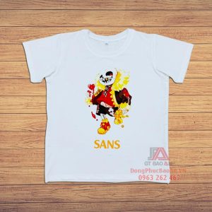 5+mẫu áo khoác bé Sans, áo thun bé Sans, nón kết bé Sans, trang phục bé Sans cho bé 4-11 tuổi