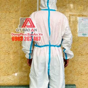 [Có Sẵn] Quần áo bảo hộ y tế phòng dịch TPHCM cao cấp ép SEAM – Bộ 4 món, cấp độ 3