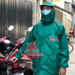 Xưởng sản xuất áo mưa TPHCM tốt nhất – Bộ quần áo mưa vải dù tổ ong cao cấp Lợi Dân