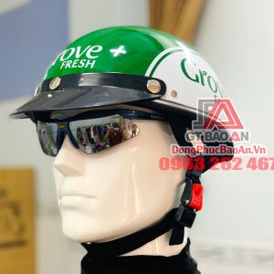 Xưởng đặt làm nón bảo hiểm in logo theo yêu cầu TPHCM – Mũ bảo hiểm quảng cáo giá rẻ của Công ty Grove Fresh