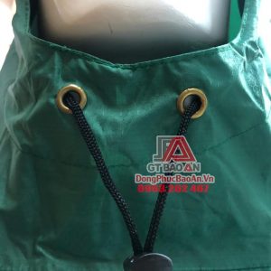 Xưởng sản xuất áo mưa TPHCM tốt nhất – Bộ quần áo mưa vải dù tổ ong cao cấp Lợi Dân