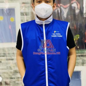 May áo khoác không tay cao cấp nhà thuốc Long Châu