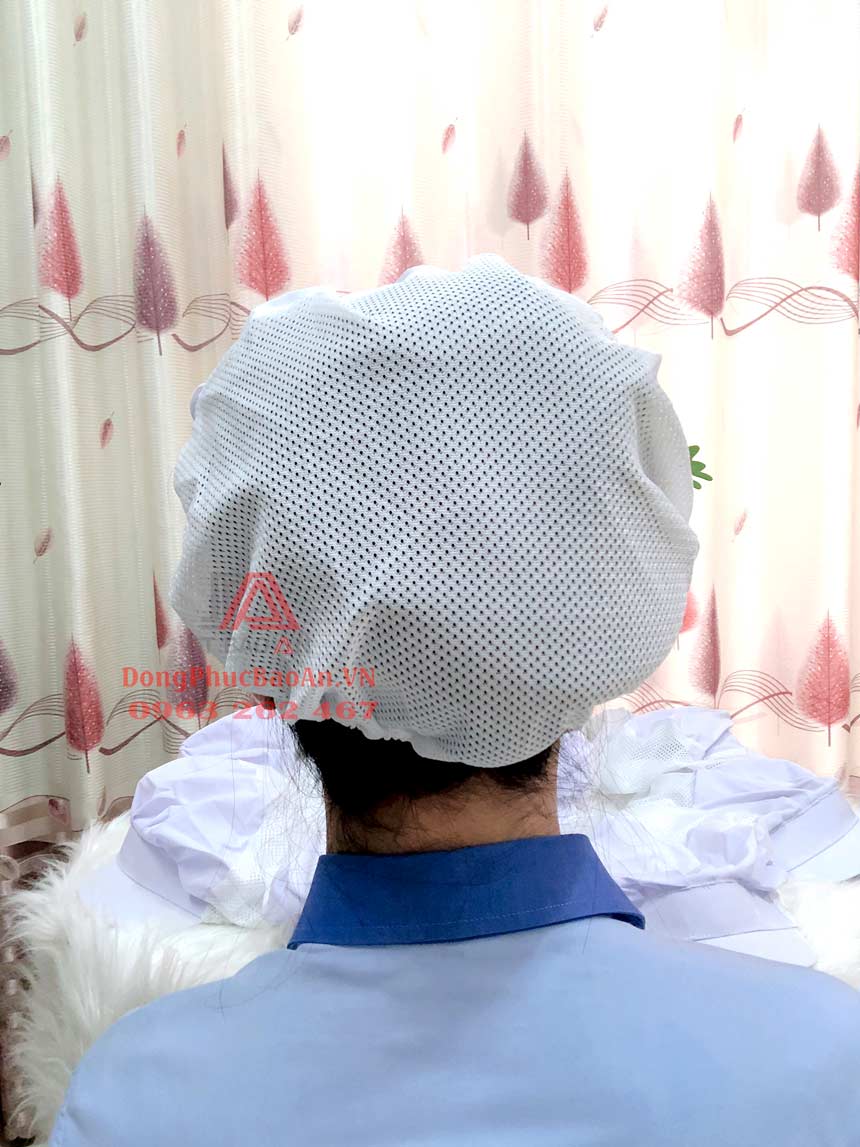 10+ mẫu mũ trùm tóc cho công nhân chế biến thực phẩm thông dụng