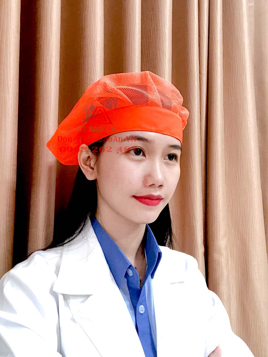10+ mẫu mũ trùm tóc cho công nhân chế biến thực phẩm thông dụng