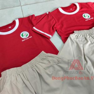 Đồng phục mầm non đẹp cho bé trường mẫu giáo Kim Hải