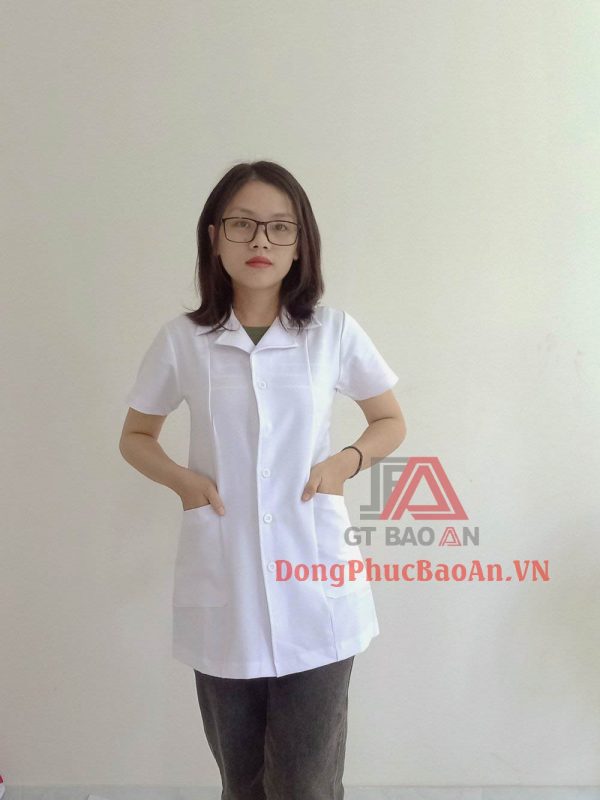 Địa chỉ may áo blouse trắng có in thêu logo, giá bán áo blouse trắng tốt nhất TPHCM - Đà Nẵng